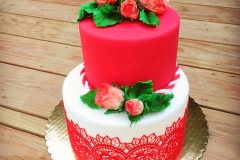 Wedding Cake, Sugar Flowers and Decor