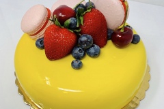 Strawberry Lemonade Entremet